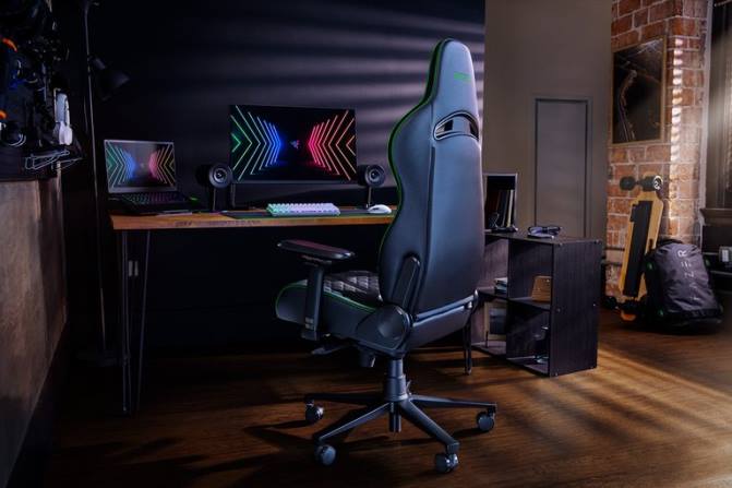 Razer إنكي 2PZV131 كرسي الألعاب أخضر