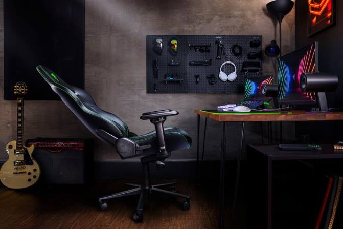 Razer إنكي 2PZV131 كرسي الألعاب أخضر