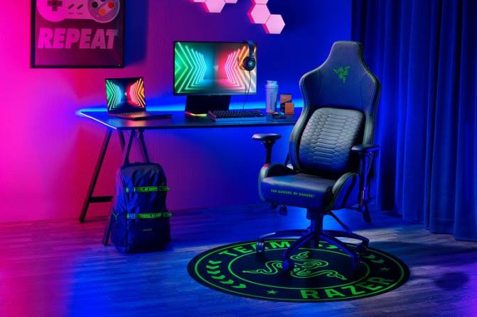 Razer حصيرة أرضية الفريق 2PZV140 كرسي الألعاب لون واحد