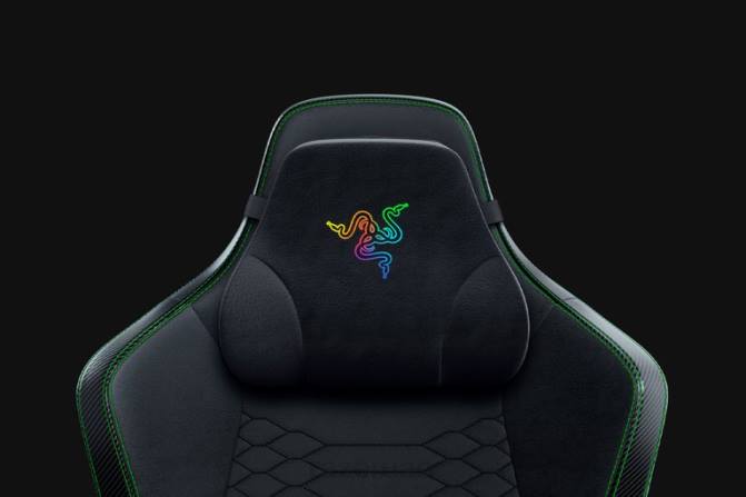 Razer كروما وسادة الرأس 2PZV144 كرسي الألعاب لون واحد