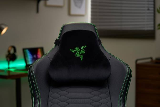 Razer وسادة الرأس 2PZV145 كرسي الألعاب أسود