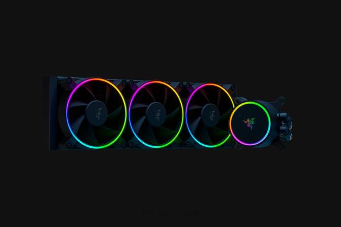Razer مبرد سائل هانبو كروما آر جي بي آيو (غطاء مضخة آر جي بي) 2PZV18 مكون الكمبيوتر لون واحد