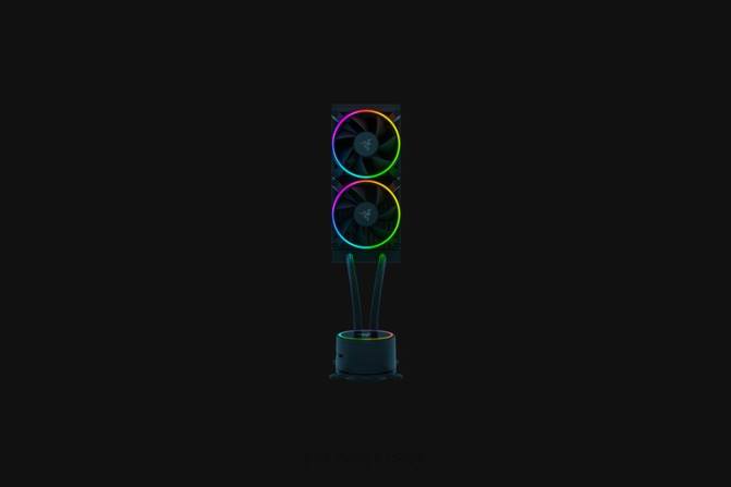 Razer مبرد سائل هانبو كروما آر جي بي آيو (غطاء مضخة آر جي بي) 2PZV19 مكون الكمبيوتر لون واحد