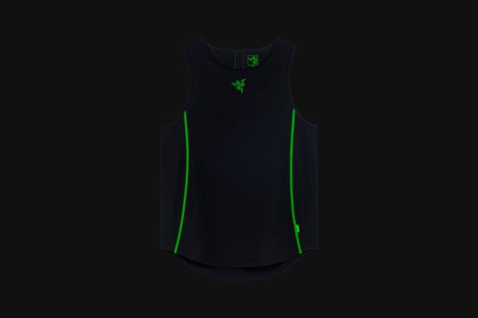 Razer Athleisure - قميص بدون أكمام غريزة 2PZV195 ثياب لون واحد