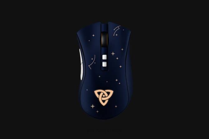Razer Deathadder V2 Pro - إصدار تأثير Genshin 2PZV40 الفئران لون واحد