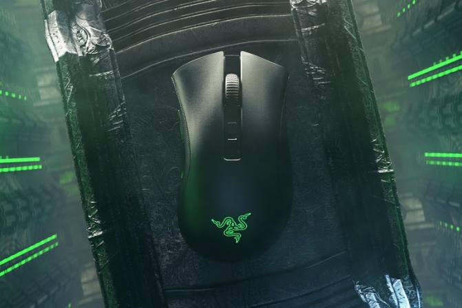 Razer Deathadder v2 pro 2PZV41 الفئران أسود