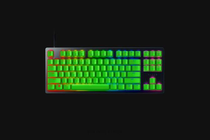 Razer إصدار بطولة Huntsman - لنا 2PZV74 لوحة المفاتيح أخضر