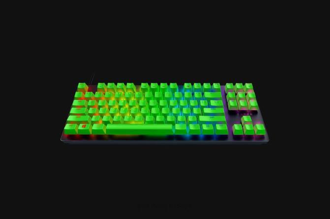 Razer إصدار بطولة Huntsman - لنا 2PZV74 لوحة المفاتيح أخضر
