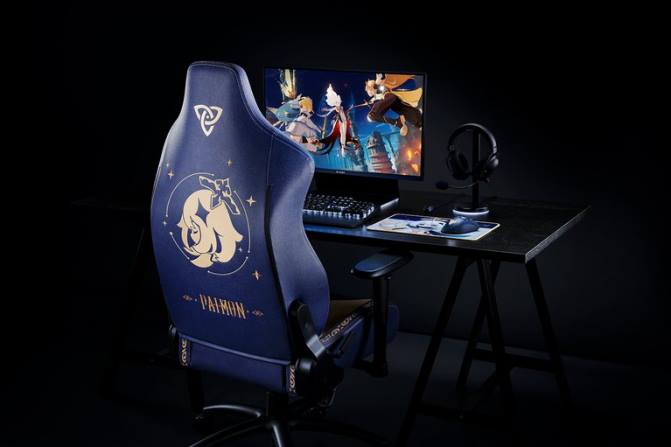 Razer Iskur - طبعة تأثير جينشين 2PZV127 كرسي الألعاب لون واحد