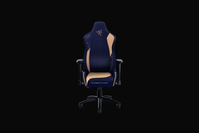 Razer Iskur - طبعة تأثير جينشين 2PZV127 كرسي الألعاب لون واحد