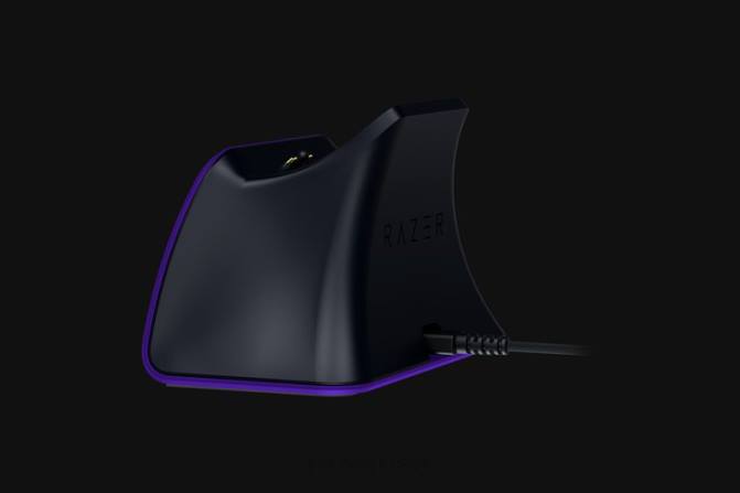 Razer حامل شحن سريع لجهاز PS5 2PZV172 وحدة التحكم أرجواني