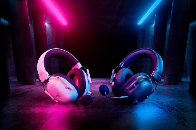 Razer blackshark v2 pro 2PZV85 صوت الألعاب أسود