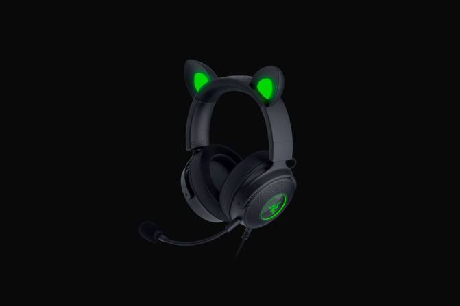 Razer كراكن كيتي v2 برو 2PZV103 انشاء محتوى أسود