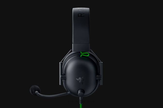 Razer بلاك شارك v2 يو اس بي 2PZV89 صوت الألعاب أسود