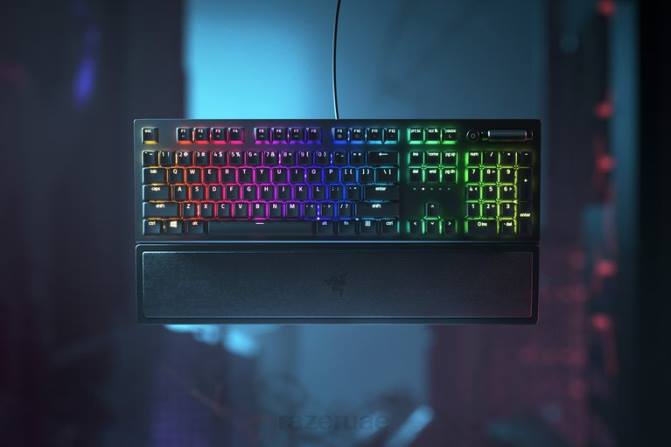 Razer بلاك ويدو v3 - المفتاح الأصفر - لنا 2PZV61 لوحة المفاتيح أسود