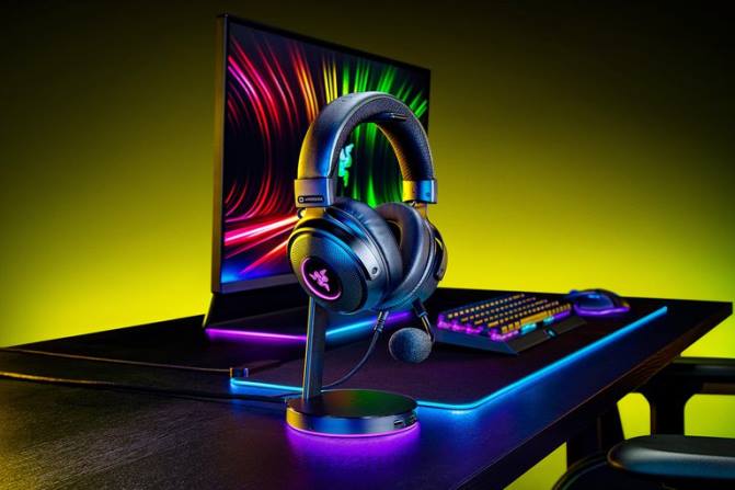 Razer فرط كراكن v3 2PZV95 صوت الألعاب لون واحد