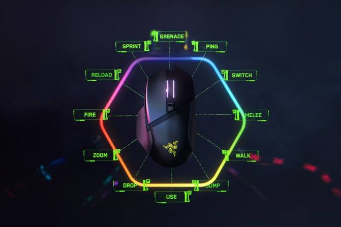 Razer البازيليسق v3 pro 2PZV31 الفئران أسود